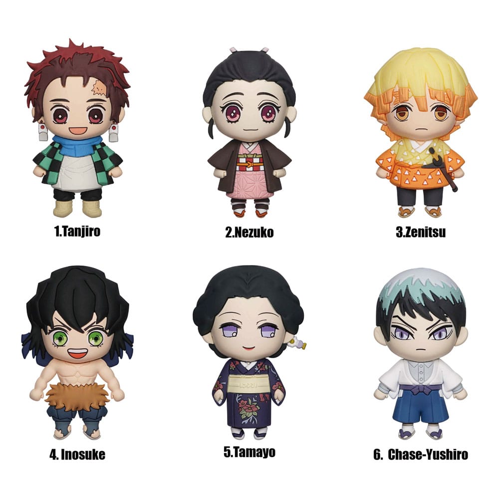 Demon Slayer: Kimetsu no Yaiba 3D Magnets Series 3 Display (12)