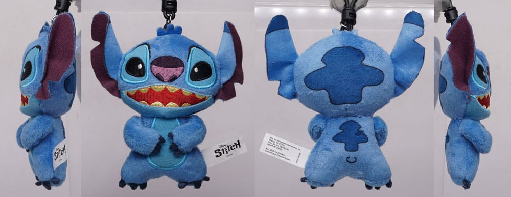 Lilo & Stitch Plush Bag Clips Stitch Charm Display (24)
