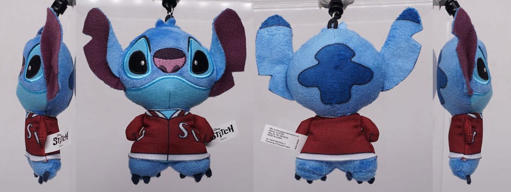 Lilo & Stitch Plush Bag Clips Stitch Charm Display (24)