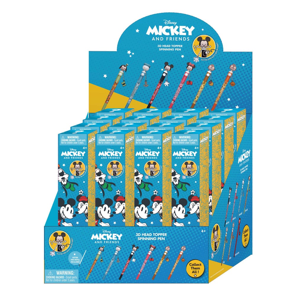 Micky and Friends 3D Head Topper Spinning Pen