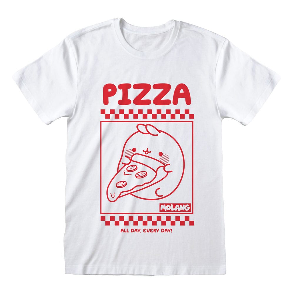 Molang T-Shirt Pizza Box Size L