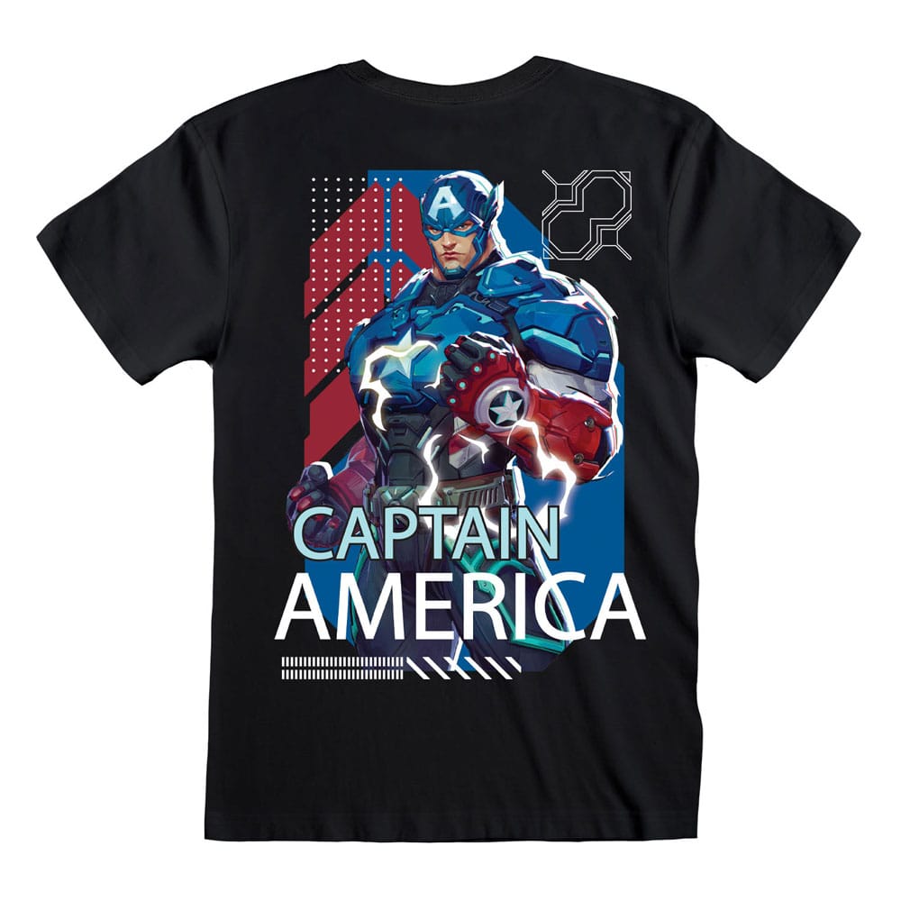 Marvel Rivals T-Shirt Captain America Size L