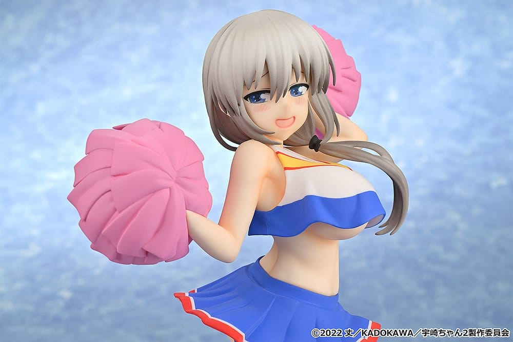 Uzaki-chan Wants to Hang Out! 2nd Season PVC Figure 1/7 Tsuki Uzaki: Cheerleader Ver. 23 cm