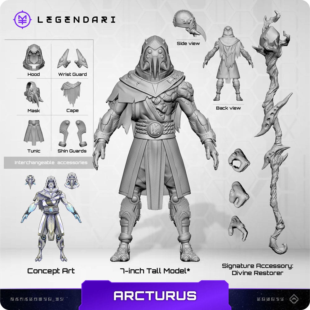 Legendary Action Figure 1/10 Arcturus 18 cm