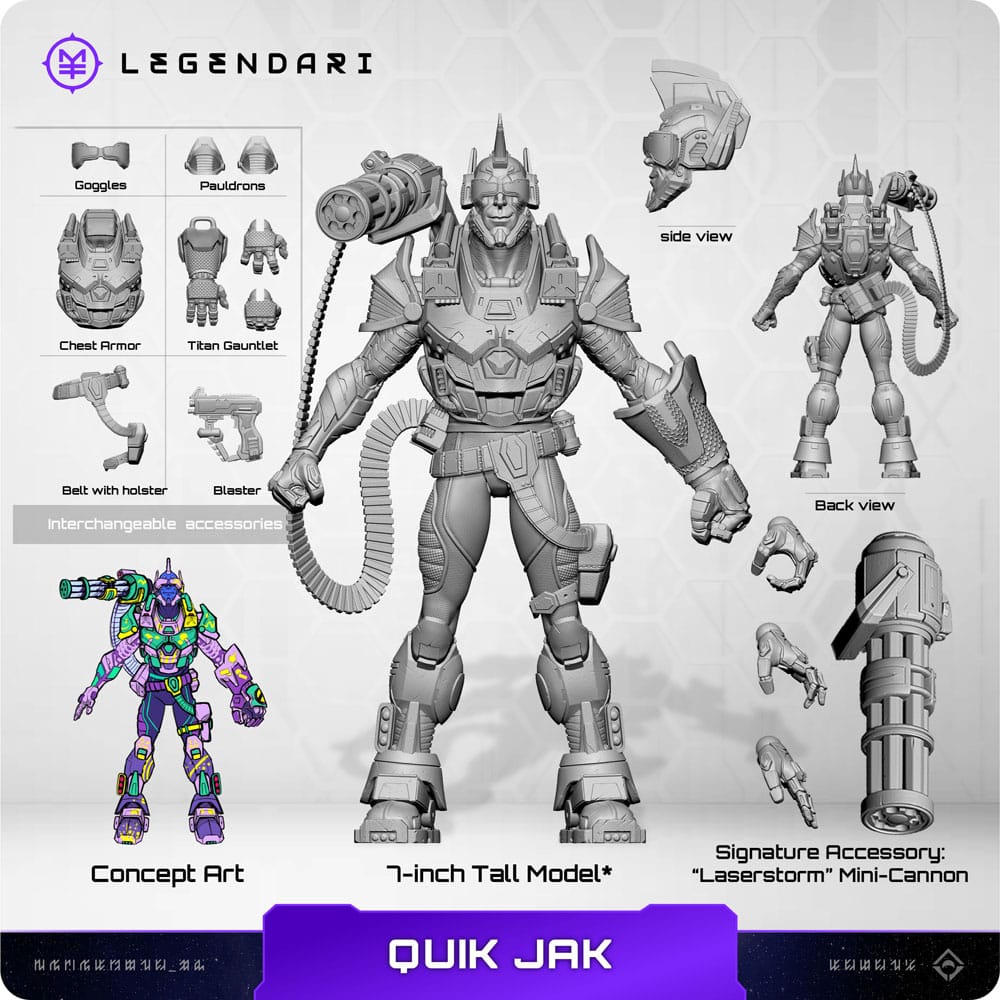 Legendary Action Figure 1/10 Quick Jack 18 cm