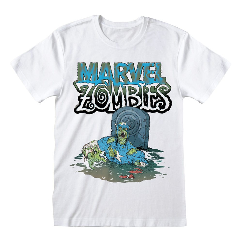 Marvel  T-Shirt Zombie Cap Size M