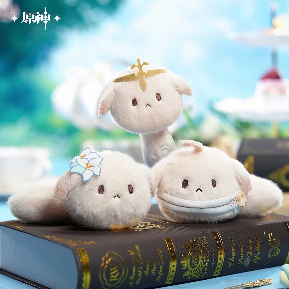 Genshin Impact Plush Figures Tea Party Companion Dodoco Blind Box 17-20 cm Display (9)