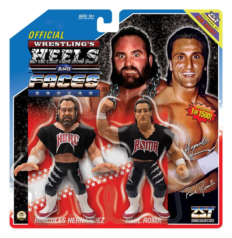 Zombie Sailor's Toys Action Figures 2-Pack Black Gear Hercules and Paul Roma 11 cm