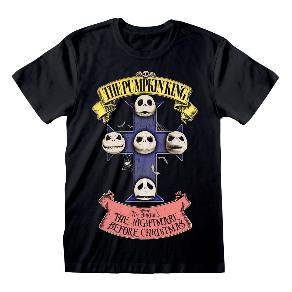 Nightmare before Christmas T-Shirt The Pumpkin King Size XL