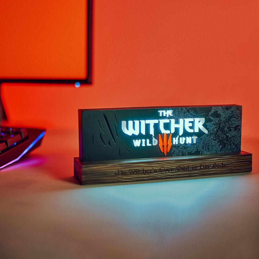 Assassin's Creed LED-Light Wild Hunt Logo 22 cm