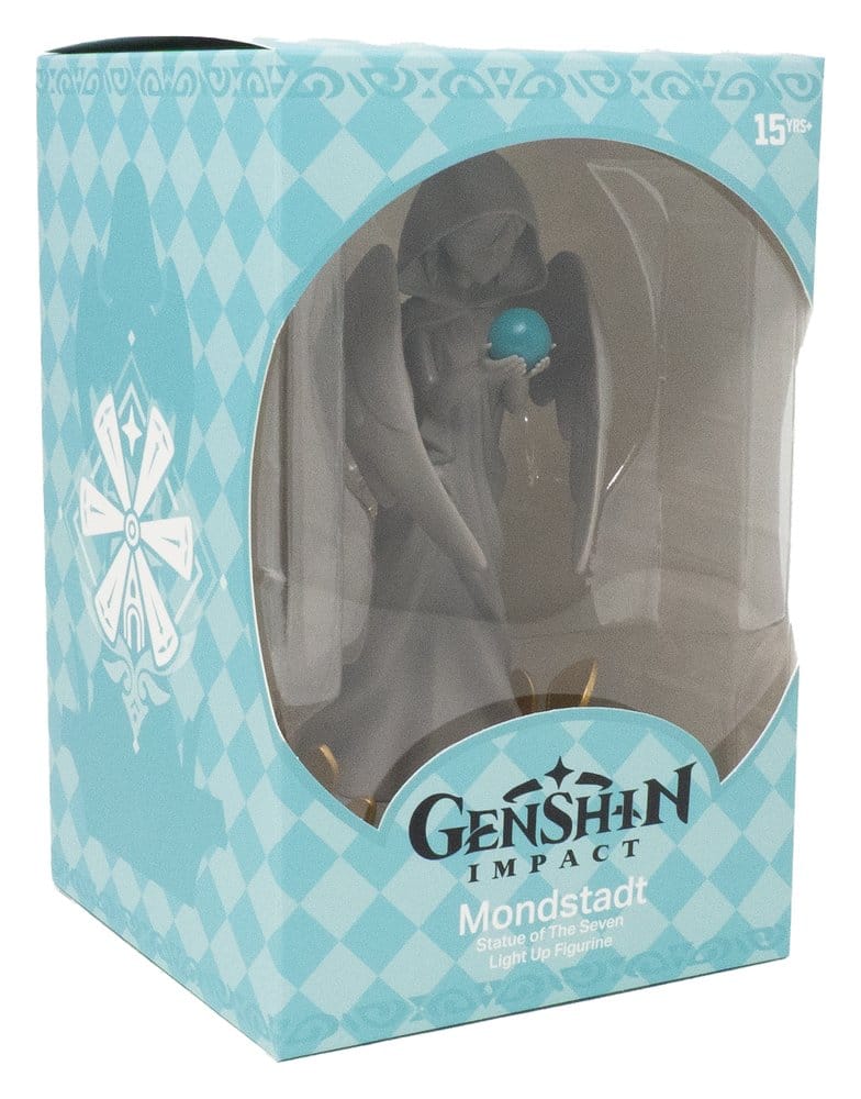 Genshin Impact LED Statue Mondstadt Statue of the Seven 21 cm