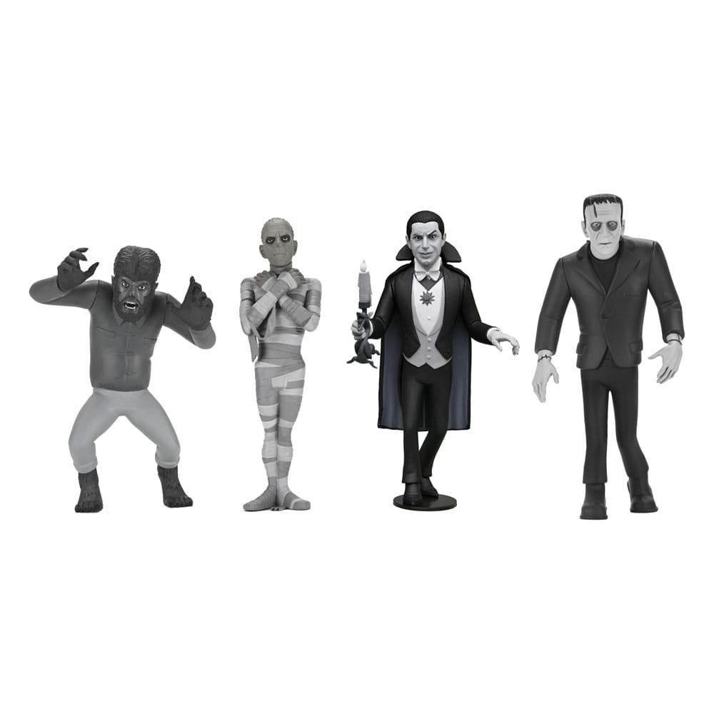 Universal Monsters Toony Terrors Action Figures 15 cm Series 10 Silver Screen Edition Assortment (12)