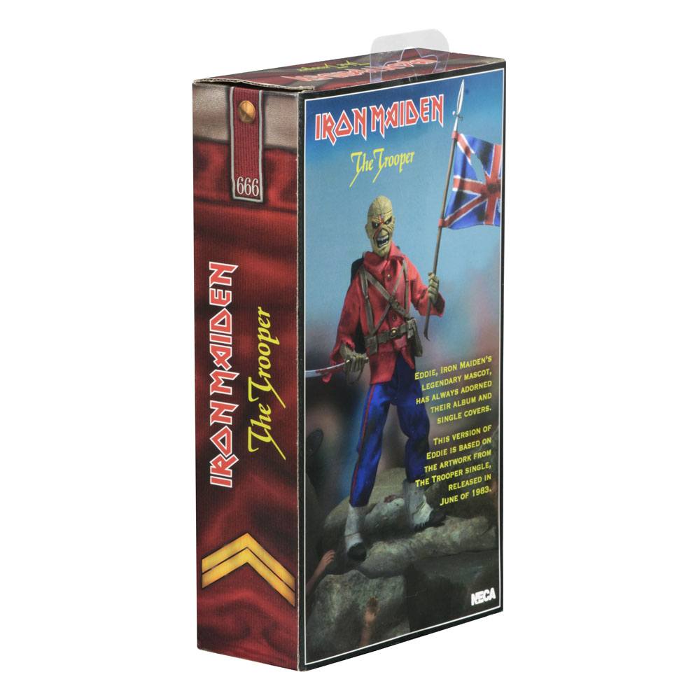 Iron Maiden Retro Action Figure Trooper Eddie 20 cm
