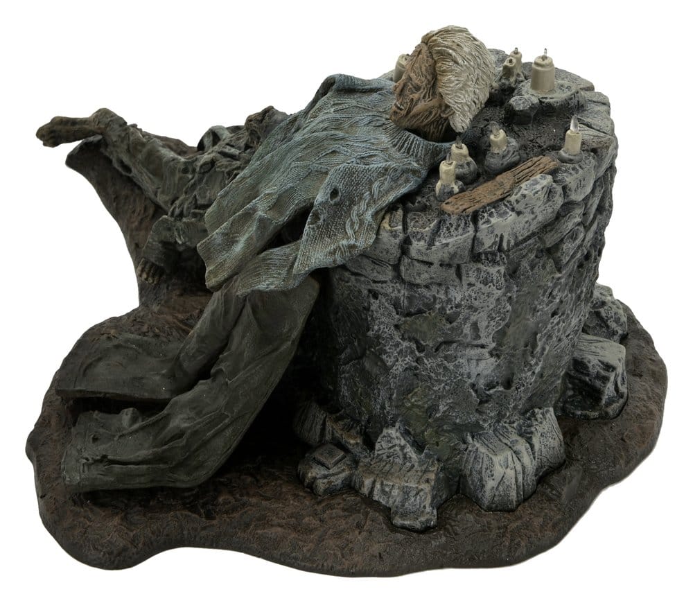 Friday the 13th: The Game Diorama Trench Coat with Spikes Inferno Room Deluxe Set
