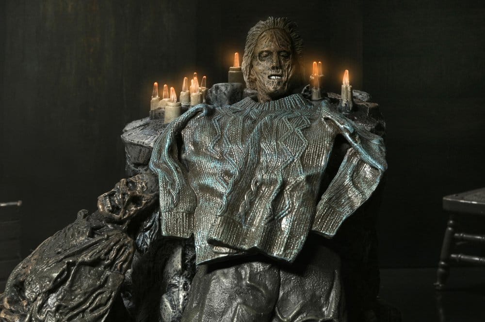 Friday the 13th: The Game Diorama Trench Coat with Spikes Inferno Room Deluxe Set