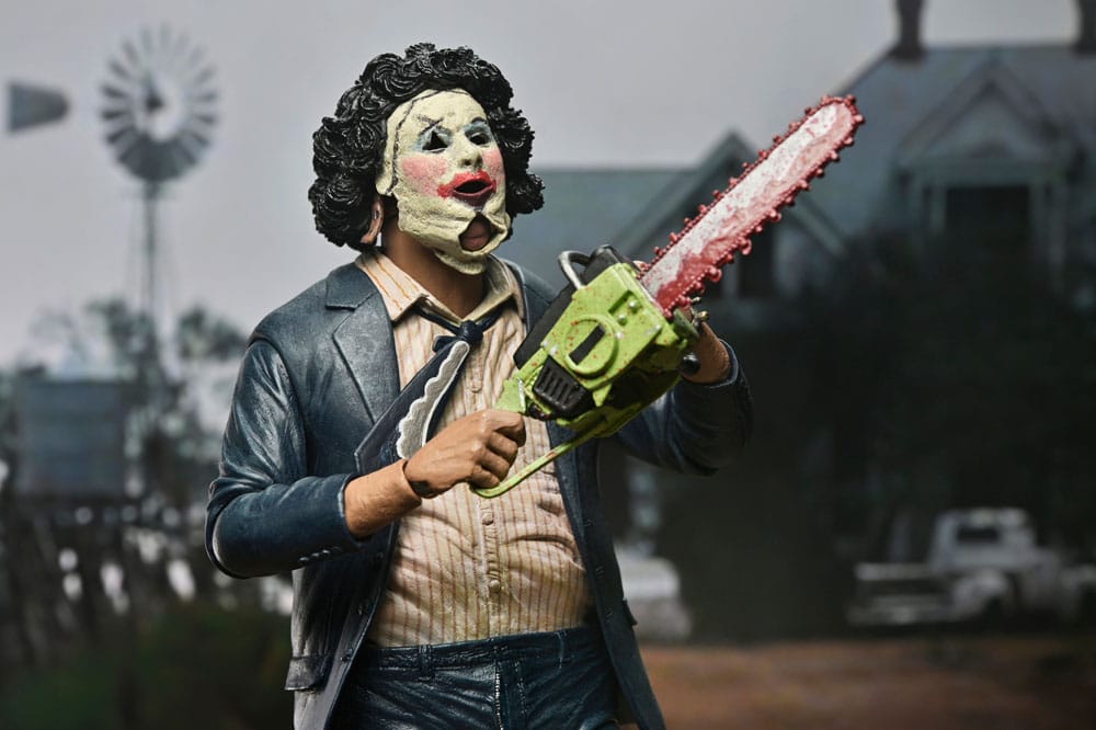 Texas Chainsaw Massacre Clothed Action Figure Ultimate Pretty Woman Leatherface 50th Anniversary 20 cm