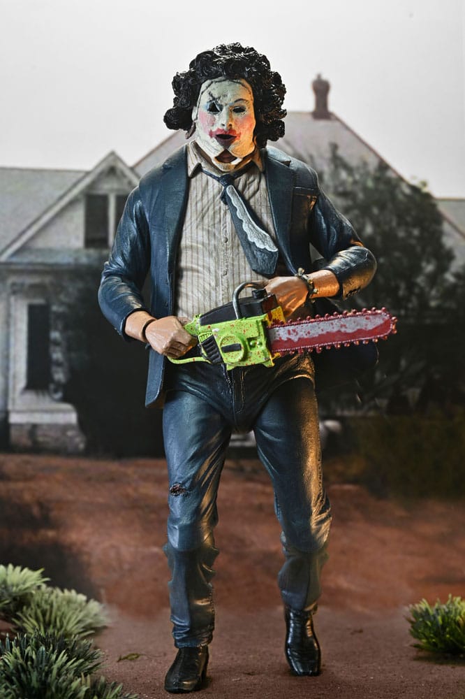 Texas Chainsaw Massacre Clothed Action Figure Ultimate Pretty Woman Leatherface 50th Anniversary 20 cm