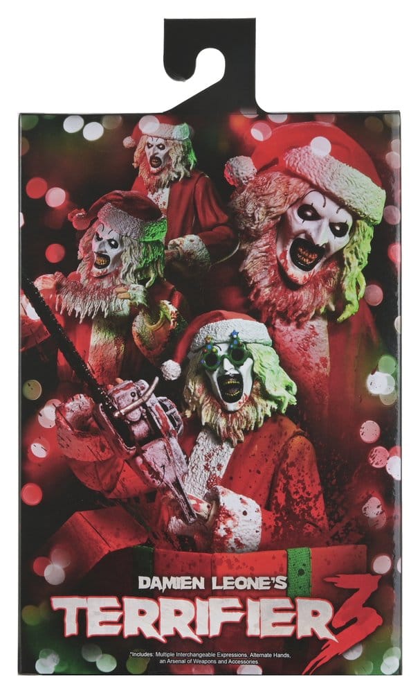 Terrifier 3 Action Figure Ultimate Santa Suit Art the Clown (Bloody Version) 18 cm