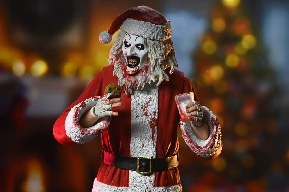 Terrifier 3 Action Figure Ultimate Santa Suit Art the Clown (Bloody Version) 18 cm