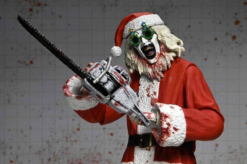 Terrifier 3 Action Figure Ultimate Santa Suit Art the Clown (Bloody Version) 18 cm