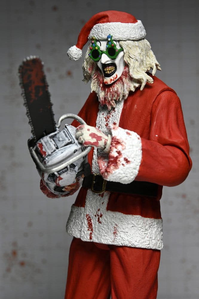 Terrifier 3 Action Figure Ultimate Santa Suit Art the Clown (Bloody Version) 18 cm
