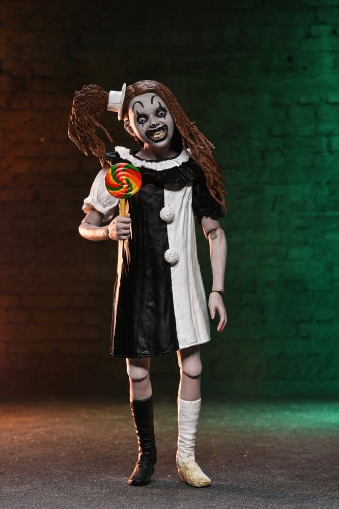 Terrifier 2 2-Pack Action Figures Ultimate Art the Clown & Little Pale Girl 18 cm