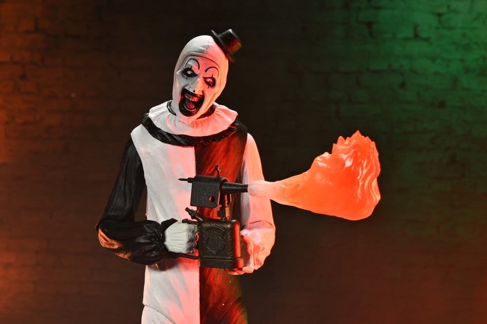 Terrifier 2 2-Pack Action Figures Ultimate Art the Clown & Little Pale Girl 18 cm