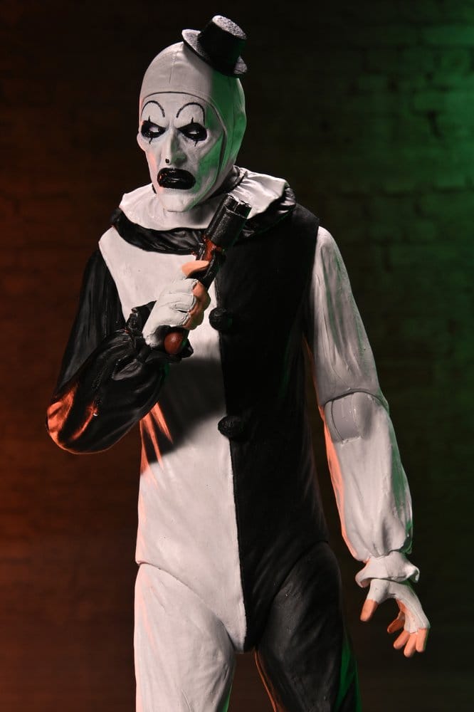 Terrifier 2 2-Pack Action Figures Ultimate Art the Clown & Little Pale Girl 18 cm