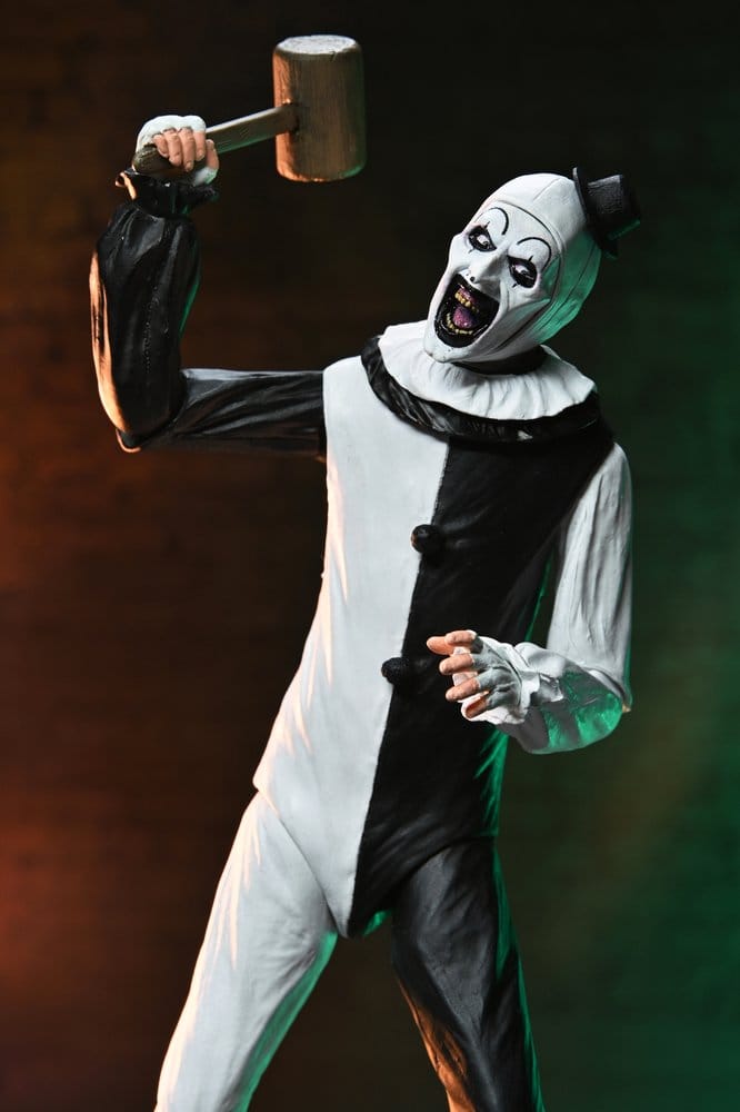 Terrifier 2 2-Pack Action Figures Ultimate Art the Clown & Little Pale Girl 18 cm