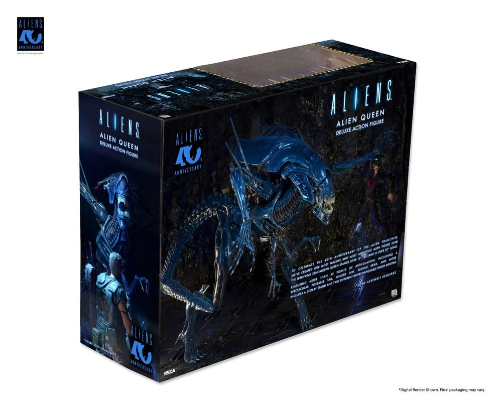 Aliens Ultra Deluxe Action Figure Alien Queen (40th Anniversary) 38 cm