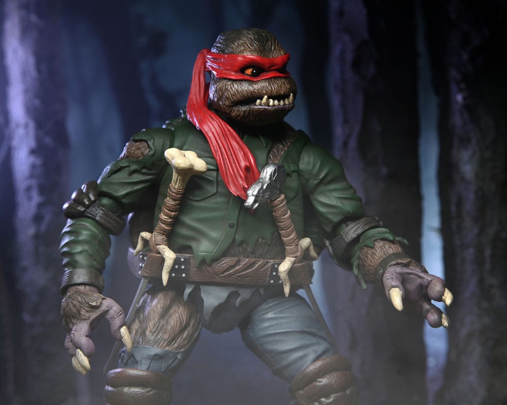 Universal Monsters x Teenage Mutant Ninja Turtles Action Figure Ultimate Raphael as The Wolfman 18 cm