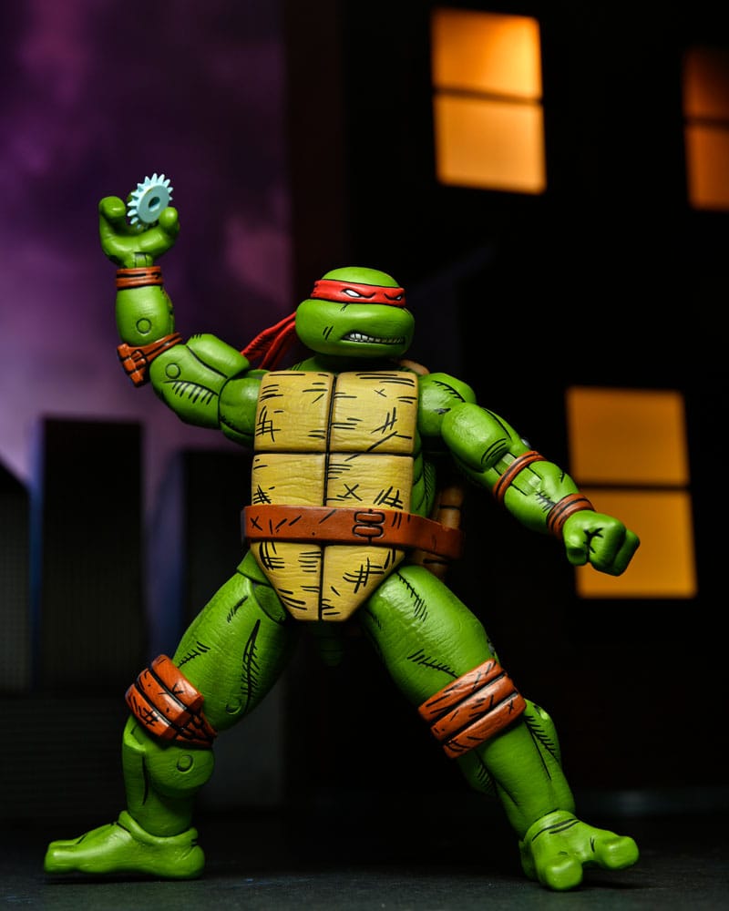 Teenage Mutant Ninja Turtles (Mirage Comics) Action Figures 4-Pack Leonardo, Raphael, Michelangelo, & Donatello 18 cm