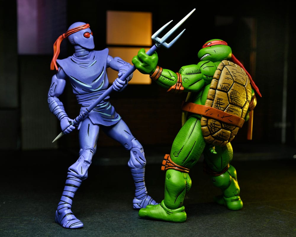 Teenage Mutant Ninja Turtles (Mirage Comics) Action Figures 4-Pack Leonardo, Raphael, Michelangelo, & Donatello 18 cm