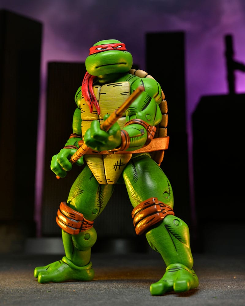 Teenage Mutant Ninja Turtles (Mirage Comics) Action Figures 4-Pack Leonardo, Raphael, Michelangelo, & Donatello 18 cm