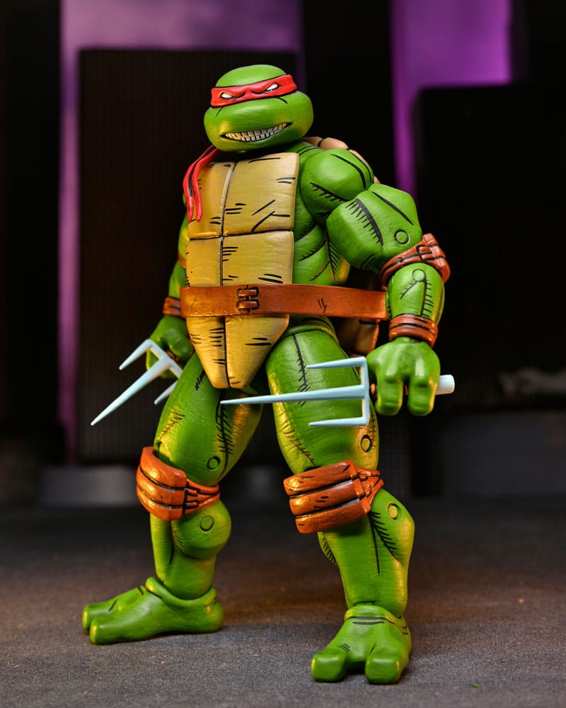 Teenage Mutant Ninja Turtles (Mirage Comics) Action Figures 4-Pack Leonardo, Raphael, Michelangelo, & Donatello 18 cm