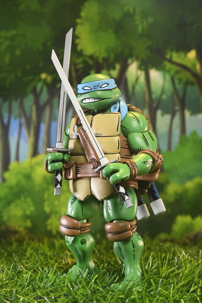 Teenage Mutant Ninja Turtles x Usagi Yojimbo Ultimate Action Figure Leonardo 18 cm