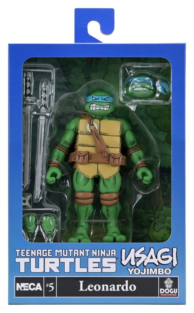 Teenage Mutant Ninja Turtles x Usagi Yojimbo Ultimate Action Figure Leonardo 18 cm
