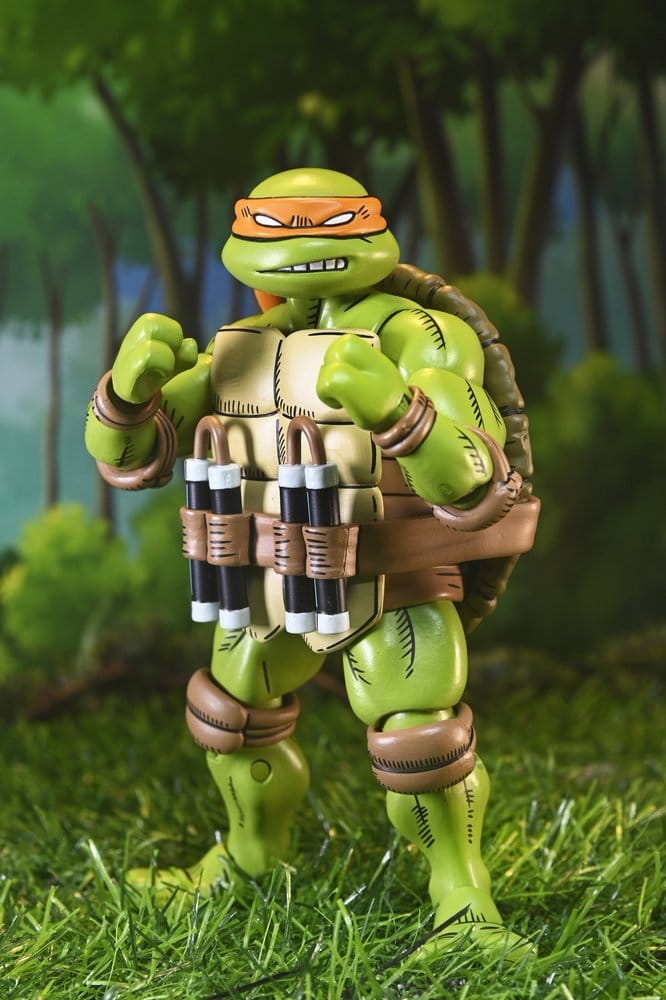 Teenage Mutant Ninja Turtles x Usagi Yojimbo Ultimate Action Figure Michelangelo 18 cm