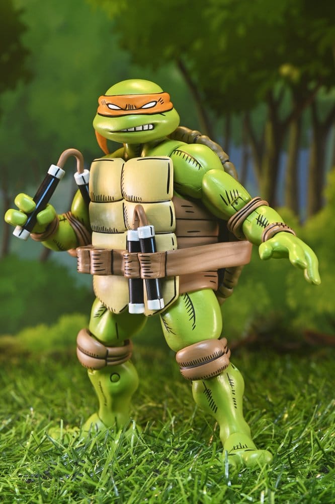 Teenage Mutant Ninja Turtles x Usagi Yojimbo Ultimate Action Figure Michelangelo 18 cm