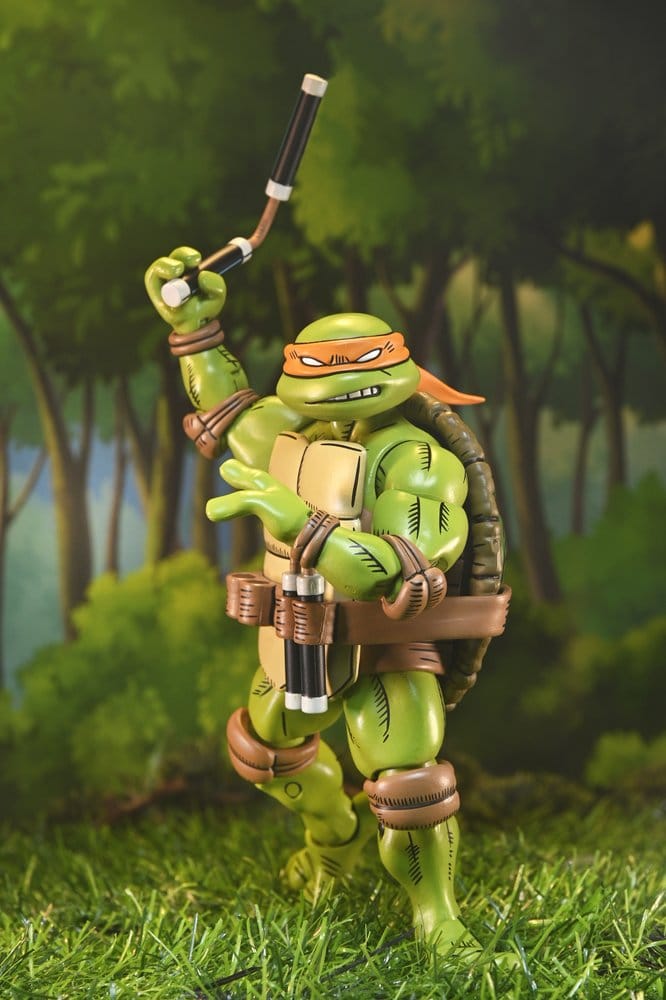 Teenage Mutant Ninja Turtles x Usagi Yojimbo Ultimate Action Figure Michelangelo 18 cm