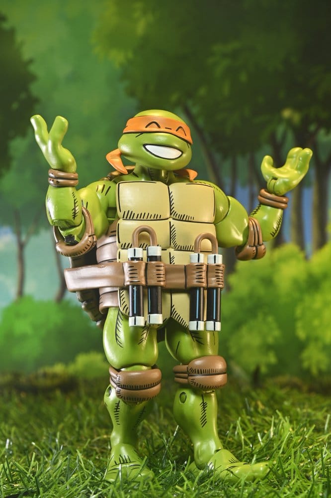 Teenage Mutant Ninja Turtles x Usagi Yojimbo Ultimate Action Figure Michelangelo 18 cm