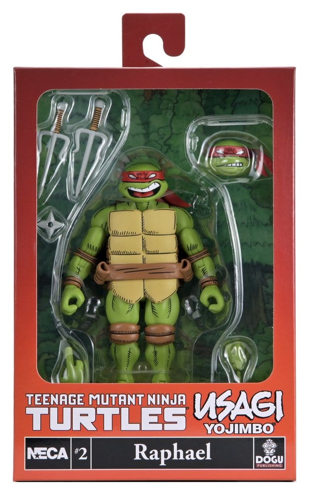 Teenage Mutant Ninja Turtles x Usagi Yojimbo Ultimate Action Figure Raphael 18 cm
