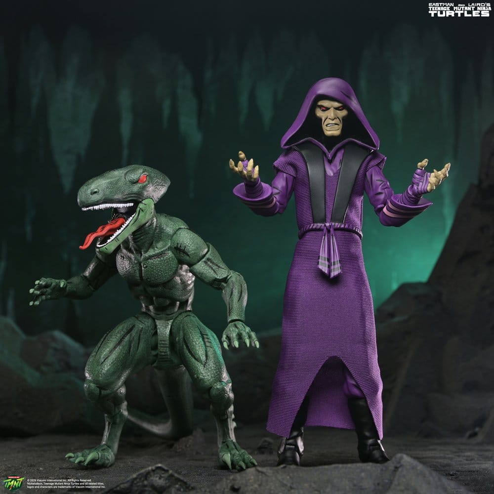 Teenage Mutant Ninja Turtles (Mirage Comics) Action Figure 2-Pack Daimyo Orkai & Raptor 18 cm