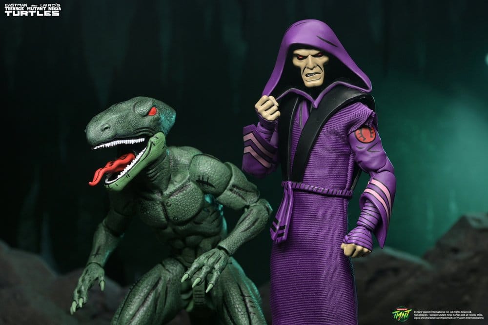 Teenage Mutant Ninja Turtles (Mirage Comics) Action Figure 2-Pack Daimyo Orkai & Raptor 18 cm