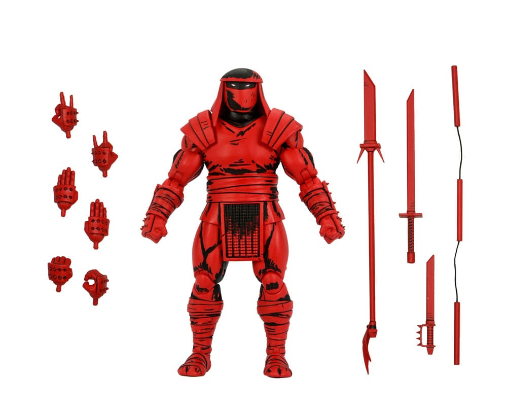 Teenage Mutant Ninja Turtles (Mirage Comics) Action Figure Red and Black Foot Enforcer 18 cm