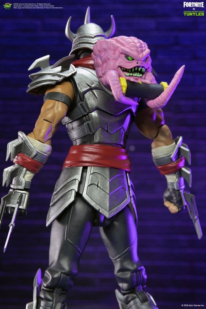 Teenage Mutant Ninja Turtles x Fortnite Action Figure Shredder 18 cm