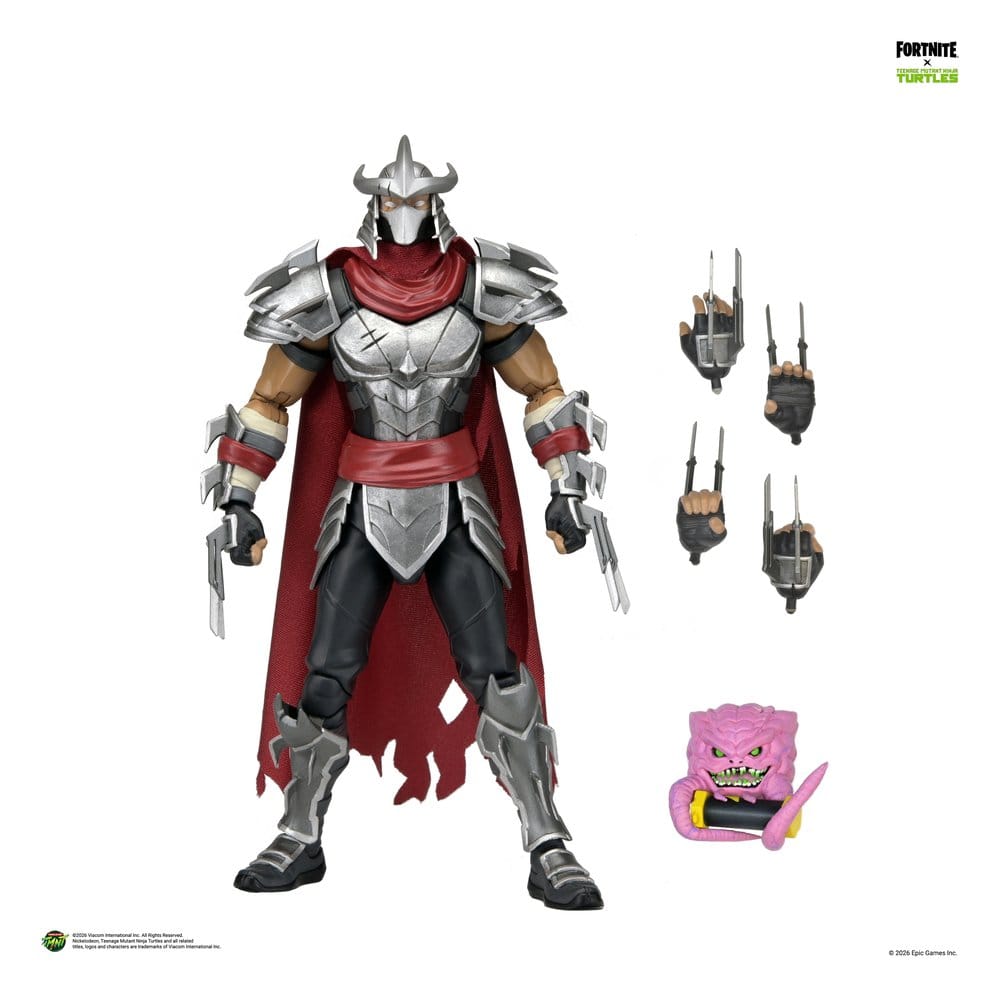 Teenage Mutant Ninja Turtles x Fortnite Action Figure Shredder 18 cm