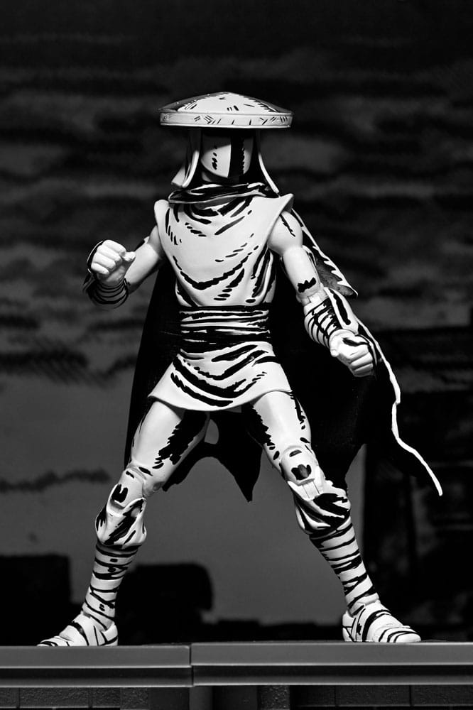 Teenage Mutant Ninja Turtles Action Figure Elite Foot Ninja Guard Black & White 18 cm