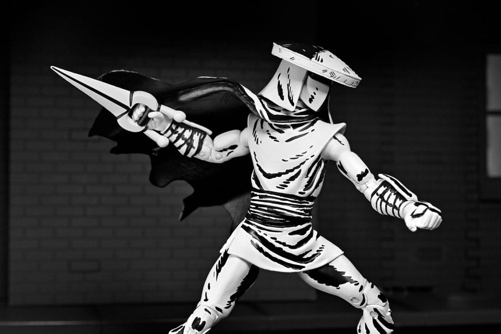 Teenage Mutant Ninja Turtles Action Figure Elite Foot Ninja Guard Black & White 18 cm