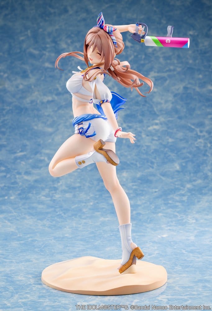 The Idolmaster Gakuen PVC Figure 1/7 Himesaki Rinami Kimi to Semi Blue Ver. With Bonus 27 cm